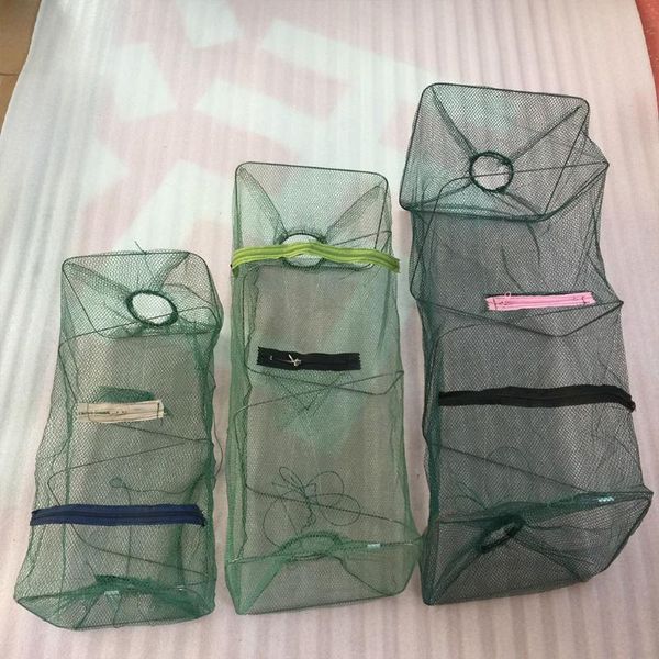 mesh crab fishing net crayfish lobster shrimp prawn hand trap foldable network cage random color accessories
mesh crab fishing net crayfish lobster shrimp prawn hand trap foldable network cage random color accessories