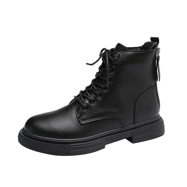 boots winter plush warm black pu leather ankle women zipper round toe lace up shoes woman fashion motorcycle platform
boots winter plush warm black pu leather ankle women zipper round toe lace up shoes woman fashion motorcycle platform
