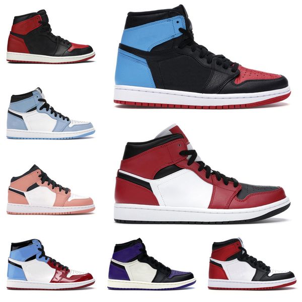 Basketball Shoes men women 1s High OG jumpman 1 University Blue Hyper Royal Mid Light Smoke Grey Chicago Dark Mocha Twist mens sneakersOF19
Basketball Shoes men women 1s High OG jumpman 1 University Blue Hyper Royal Mid Light Smoke Grey Chicago Dark Mocha Twist mens sneakersOF19