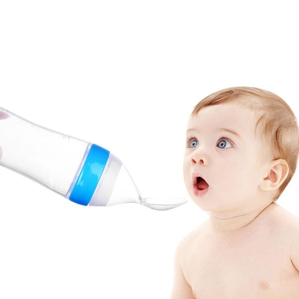 pacifiers# baby silicone squeeze feeding bottle with spoon food rice cereal feeder blue pink yellow
pacifiers# baby silicone squeeze feeding bottle with spoon food rice cereal feeder blue pink yellow