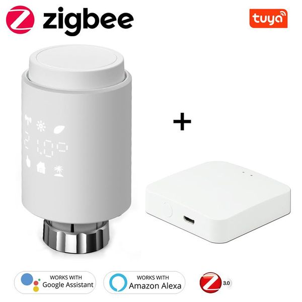 smart home control tuya zigbee3.0 radiator actuator programmable thermostatic valve temperature controller 2mqsetup with alexa
smart home control tuya zigbee3.0 radiator actuator programmable thermostatic valve temperature controller 2mqsetup with alexa