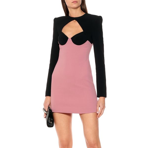 dresses women long sleeve ny bodycon 2021 spring pink elegant strap sheath bandage mini club party, Black;gray
dresses women long sleeve ny bodycon 2021 spring pink elegant strap sheath bandage mini club party, Black;gray