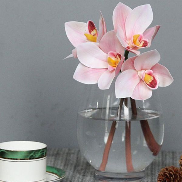 branches multicolor artificial orchid decoration flower cymbidium silk flowers for home party decorative & wreaths
branches multicolor artificial orchid decoration flower cymbidium silk flowers for home party decorative & wreaths