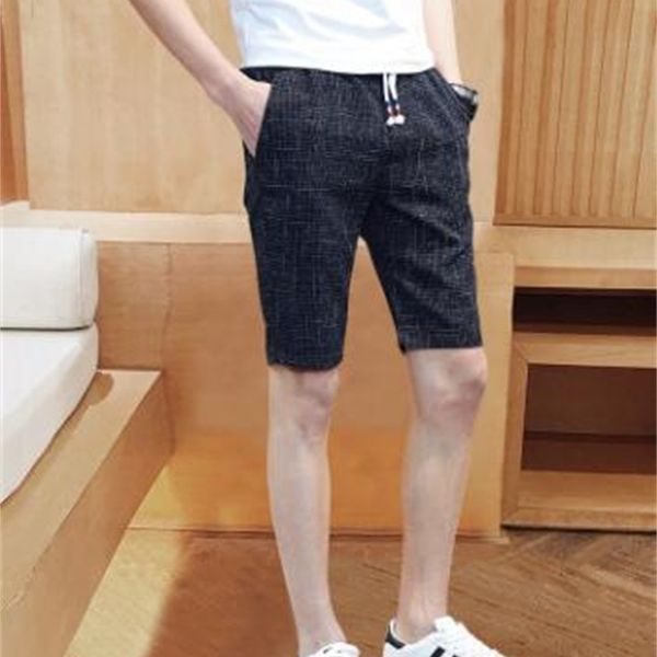 short zng 2021 summer men's five-point shorts slim and breathable sports casual pants, White;black
short zng 2021 summer men's five-point shorts slim and breathable sports casual pants, White;black