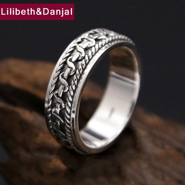 cluster rings vintage black ring 100% real 925 sterling silver for men and women spinning thailand joint jewelry fr5, Golden;silver
cluster rings vintage black ring 100% real 925 sterling silver for men and women spinning thailand joint jewelry fr5, Golden;silver