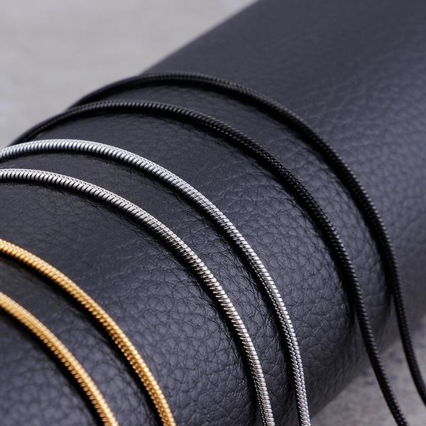 chains 1.5mm 2mm width stainless steel snake chain female gold silver color fashion necklaces for women girls chokers long
chains 1.5mm 2mm width stainless steel snake chain female gold silver color fashion necklaces for women girls chokers long