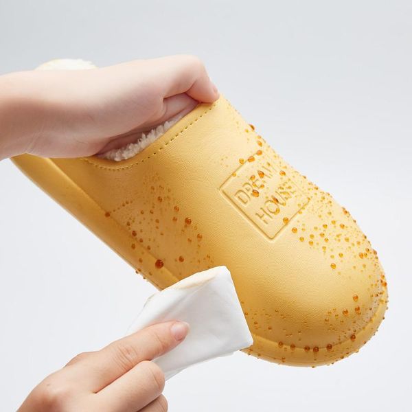slippers winter women waterproof warm furry fluff indoor home cotton shoes fur slide plush house footwear, Black
slippers winter women waterproof warm furry fluff indoor home cotton shoes fur slide plush house footwear, Black