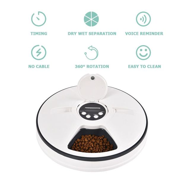 dog bowls & feeders automatic pet feeder timing 6 meals electric dry dispenser supplies cat 24 hours timer auto timed
dog bowls & feeders automatic pet feeder timing 6 meals electric dry dispenser supplies cat 24 hours timer auto timed