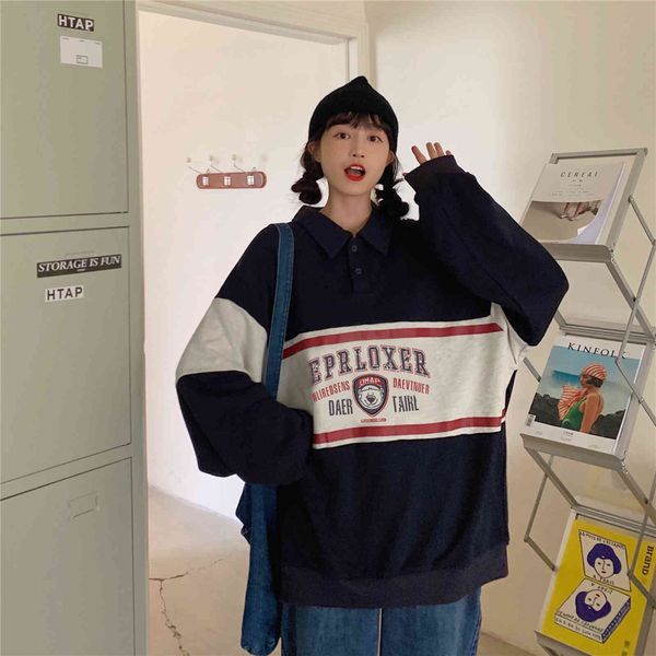 women's hoodies & sweatshirts suéter retrô com gola de polo e urso, estampa costurada, moletom feminino capuz, tamanho grande, ddv1, Black
women's hoodies & sweatshirts suéter retrô com gola de polo e urso, estampa costurada, moletom feminino capuz, tamanho grande, ddv1, Black