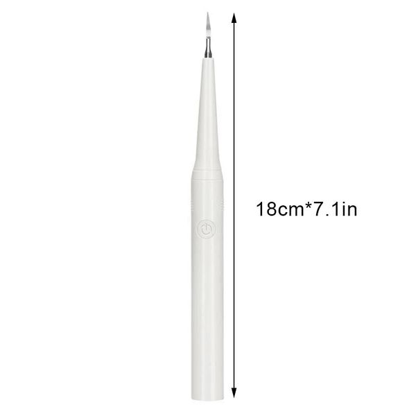 2 in 1 electric toothbrush dental scaler tooth calculus remover tooth cleaner teeth whitening brush - white
2 in 1 electric toothbrush dental scaler tooth calculus remover tooth cleaner teeth whitening brush - white