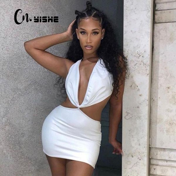 casual dresses cnyishe v neck mini pu leather backless cut out women's dress bodycon clubwear party halter wrap hip vestidos, Black;gray
casual dresses cnyishe v neck mini pu leather backless cut out women's dress bodycon clubwear party halter wrap hip vestidos, Black;gray