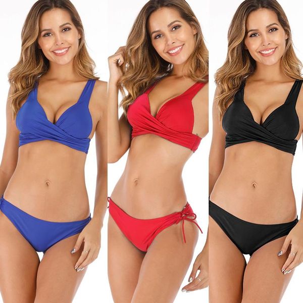 women's swimwear 2021 bikini two pieceset swimsuits vintage clothes low waist bathing suit push up beachwear basic, White;black
women's swimwear 2021 bikini two pieceset swimsuits vintage clothes low waist bathing suit push up beachwear basic, White;black