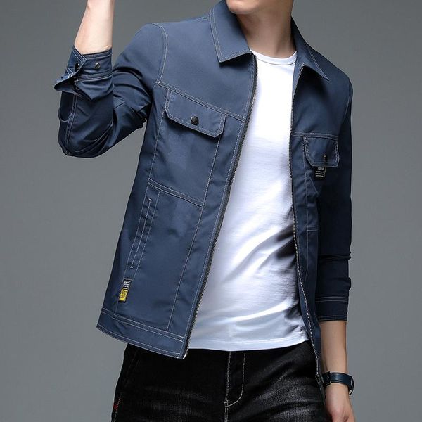 men's jackets grade brand casual fashion lapel mens streetwear jacket multipocket windbreaker autumn stylish coat men clothing, Black;brown
men's jackets grade brand casual fashion lapel mens streetwear jacket multipocket windbreaker autumn stylish coat men clothing, Black;brown