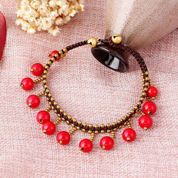 anklets beaded ankle tassel bracelet cheville bell boho bohemian beach foot jewelry bracelets leg chaine accessories for women, Red;blue
anklets beaded ankle tassel bracelet cheville bell boho bohemian beach foot jewelry bracelets leg chaine accessories for women, Red;blue