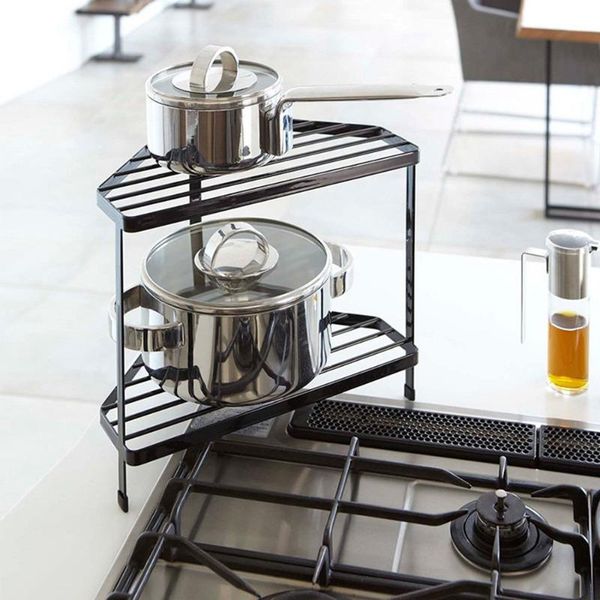 kitchen storage & organization triangle rack corner shelf 2 layers pot dish drying hanger stove organizer accessories
kitchen storage & organization triangle rack corner shelf 2 layers pot dish drying hanger stove organizer accessories