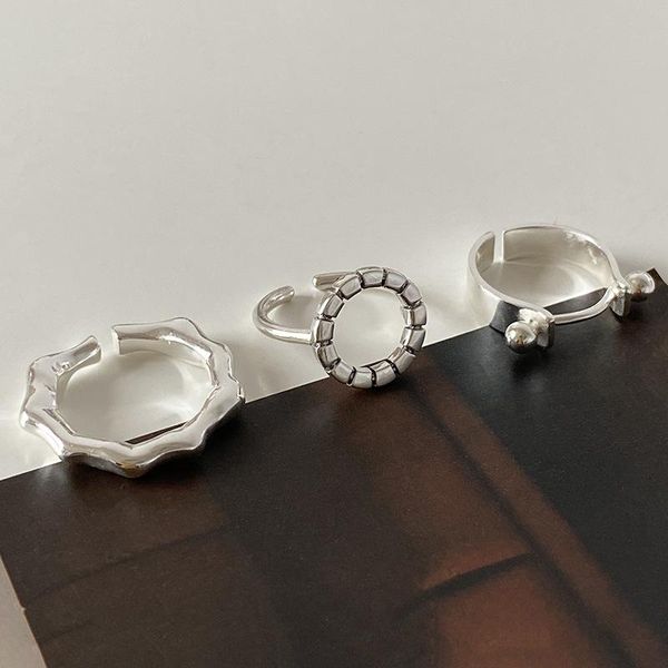 sterling silver hollow index finger ring female niche design korea personality student temperament opening adjustable cluster rings, Golden;silver
sterling silver hollow index finger ring female niche design korea personality student temperament opening adjustable cluster rings, Golden;silver