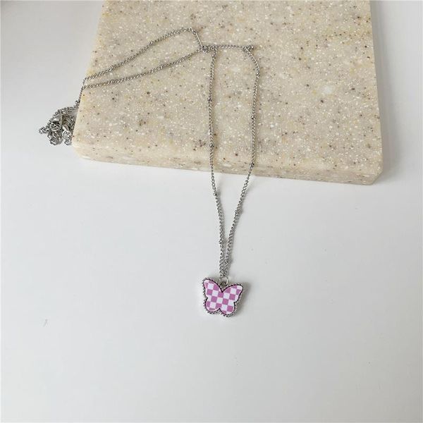 pendant necklaces lovoacc fashion black white plaid butterfly necklace for women beads thin chain simulation wing chokers gift, Silver
pendant necklaces lovoacc fashion black white plaid butterfly necklace for women beads thin chain simulation wing chokers gift, Silver