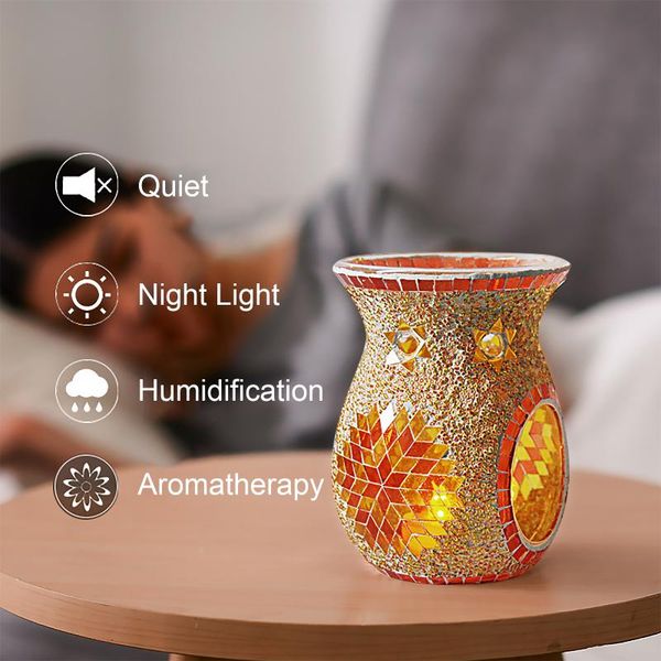mosaic glass oil burner scented wax melt warmer tealight candle holder romantic decoration for spa home bedroom fragrance lamps
mosaic glass oil burner scented wax melt warmer tealight candle holder romantic decoration for spa home bedroom fragrance lamps