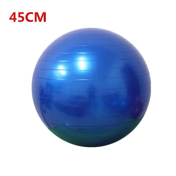45cm sports yoga ball pilates fitness bodybuilding indoor with pump balls