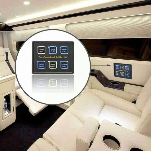 rafts/inflatable boats multifunctional 6-digit switch panel blue led screen yachts bluetooth and for ships control available j5s7
rafts/inflatable boats multifunctional 6-digit switch panel blue led screen yachts bluetooth and for ships control available j5s7