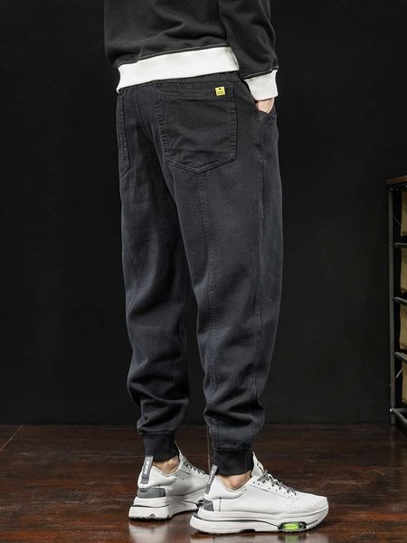 men's jeans autumn black casual fashion brand loose large size trendy baggy melm, Blue
men's jeans autumn black casual fashion brand loose large size trendy baggy melm, Blue