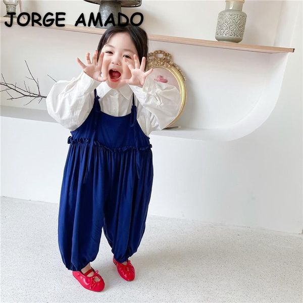 korean style spring baby girls overalls polka dot sling wide leg pants cute kids casual clothes e0025 jumpsuits, Blue
korean style spring baby girls overalls polka dot sling wide leg pants cute kids casual clothes e0025 jumpsuits, Blue