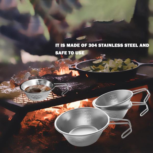 camp kitchen stainless steel 304 bowl picnic barbecue cup mountain climbing water camping portable cooker utensils pot
camp kitchen stainless steel 304 bowl picnic barbecue cup mountain climbing water camping portable cooker utensils pot