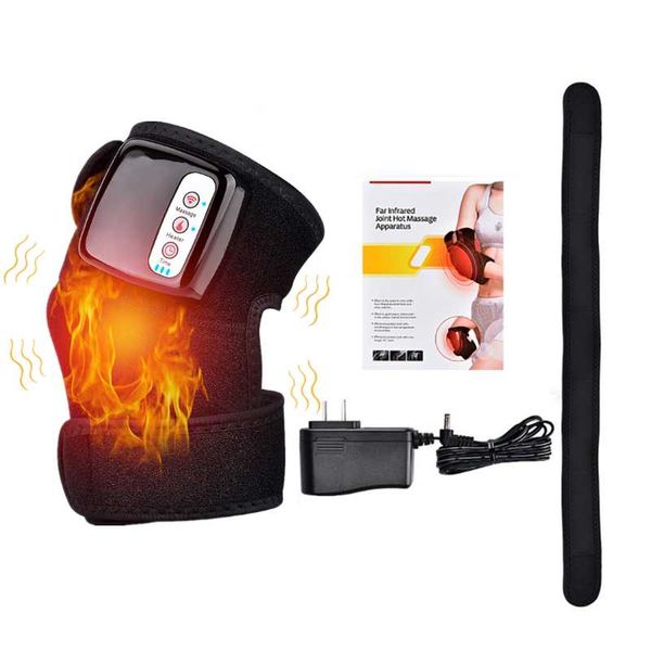 electric heating knee joint physiotherapy massager quick effect pain relief rehabilitation health shoulder elbow care tool & pads, Black;gray
electric heating knee joint physiotherapy massager quick effect pain relief rehabilitation health shoulder elbow care tool & pads, Black;gray