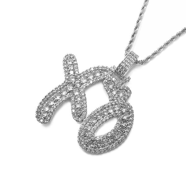 bling letters pendant necklace aaa zircon heart xo celebrity style mens necklace fashion rap hip hop jewelry, Silver
bling letters pendant necklace aaa zircon heart xo celebrity style mens necklace fashion rap hip hop jewelry, Silver