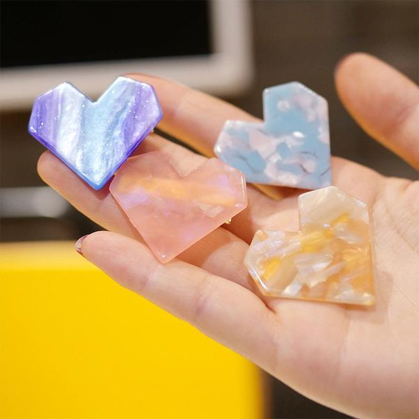 other h:hyde cute arylic heart hair clips for women girls acetic crystal barrette stick shiny marble hairpin accessories, Golden;white
other h:hyde cute arylic heart hair clips for women girls acetic crystal barrette stick shiny marble hairpin accessories, Golden;white