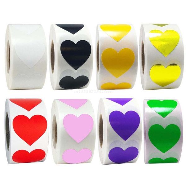 gift wrap 500pcs/roll heart shaped love seal stickers scrapbook packaging birthday party supplies stationery dropship
gift wrap 500pcs/roll heart shaped love seal stickers scrapbook packaging birthday party supplies stationery dropship