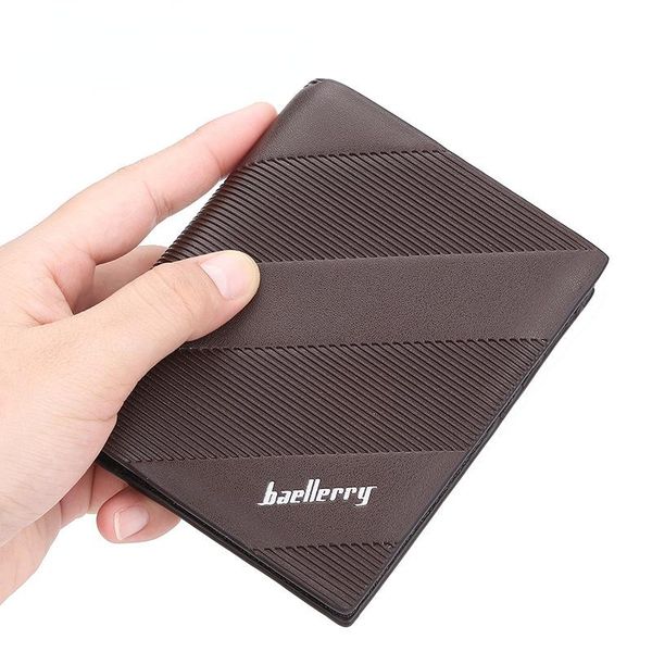 wallets business casual wallet men's short multi-card three-fold youth horizontal and vertical striped men, Red;black
wallets business casual wallet men's short multi-card three-fold youth horizontal and vertical striped men, Red;black