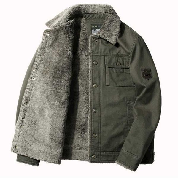 6xl 5xl winter men jacket cotton padded velvet thick casual loose large size lapel keep warm 211217, Black;brown
6xl 5xl winter men jacket cotton padded velvet thick casual loose large size lapel keep warm 211217, Black;brown