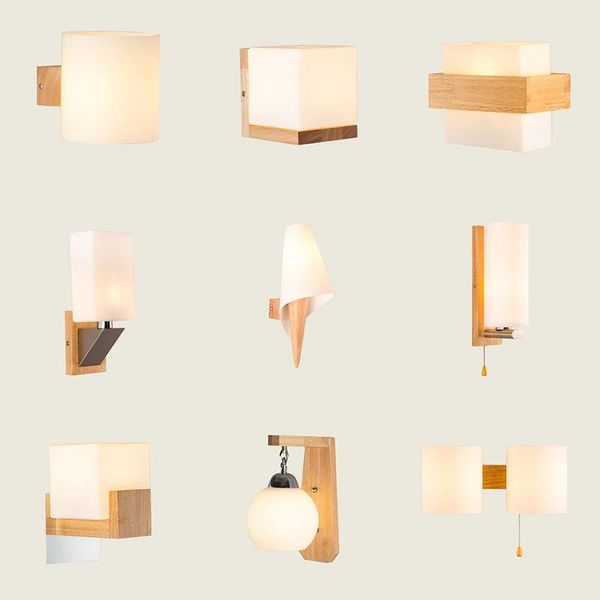 wall lamp modern nordic wooden e27 led frosted glass bedside light bedroom aisle stairs indoor home decoration lighting fixture
wall lamp modern nordic wooden e27 led frosted glass bedside light bedroom aisle stairs indoor home decoration lighting fixture
