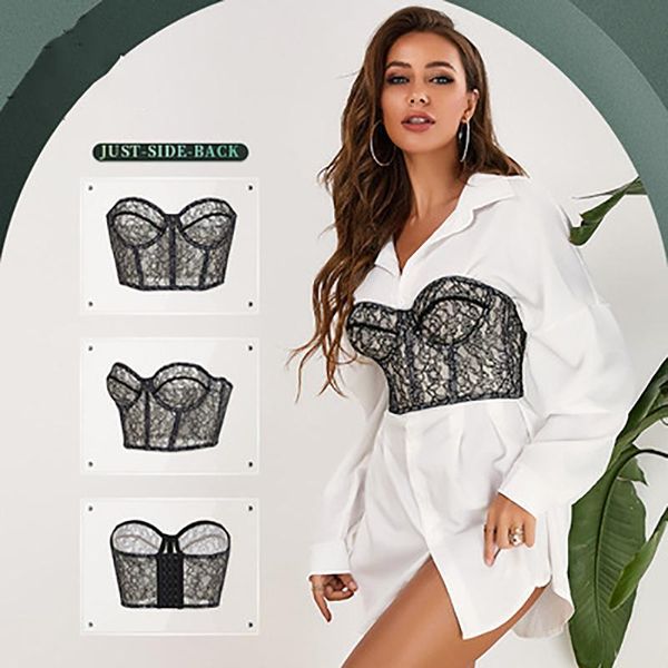 women's shapers waist girdle underwire fishbone adjustment inside match outside wear waistcoat blouse and shirt lace, Black;white
women's shapers waist girdle underwire fishbone adjustment inside match outside wear waistcoat blouse and shirt lace, Black;white