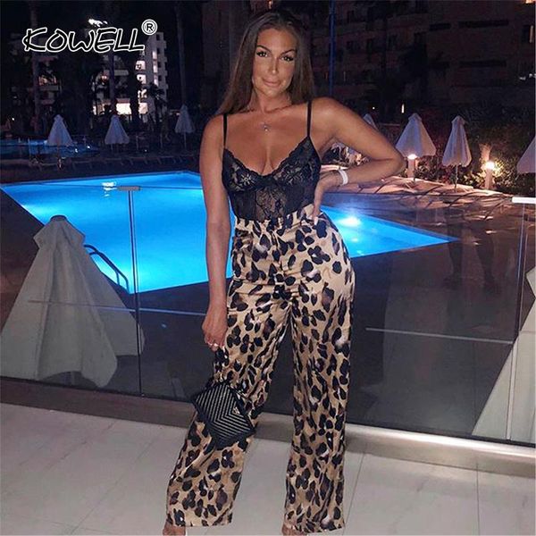 women's pants & capris leopard print high waist long female wide leg trousers bottoms women fashion casual cargo, Black;white
women's pants & capris leopard print high waist long female wide leg trousers bottoms women fashion casual cargo, Black;white
