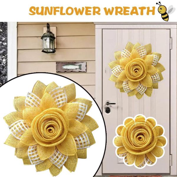 bee simulation leaf sunflowerwreath artificial garland hanging pendants wedding door ornaments mother's day wreath mariage #t1g decorat
bee simulation leaf sunflowerwreath artificial garland hanging pendants wedding door ornaments mother's day wreath mariage #t1g decorat