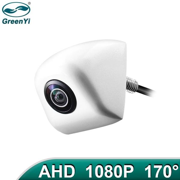 greenyi white 170° ahd 1080p vehicle rear view camera upside down install metal body car reverse fisheye lens cameras& parking sensors
greenyi white 170° ahd 1080p vehicle rear view camera upside down install metal body car reverse fisheye lens cameras& parking sensors
