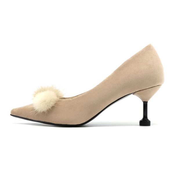 dress shoes 6cm heels ol office lady faux suede high woman pointed toe basic pumps women boat zapatos mujer, Black
dress shoes 6cm heels ol office lady faux suede high woman pointed toe basic pumps women boat zapatos mujer, Black