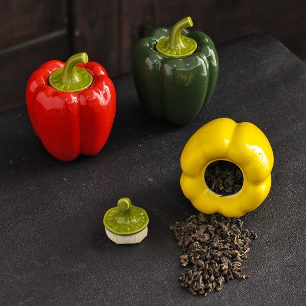 pepper shape ceramic tea pot sealed storage tank table decoration container kitchen seasoning porcelain jar bottles & jars
pepper shape ceramic tea pot sealed storage tank table decoration container kitchen seasoning porcelain jar bottles & jars