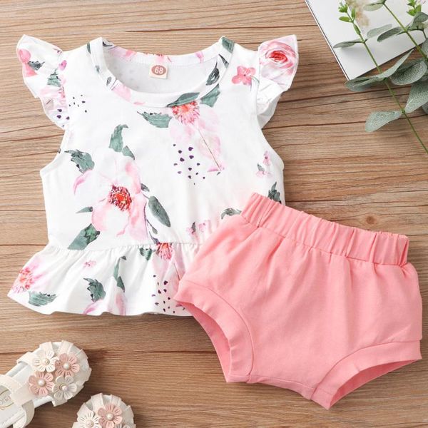 clothing sets baby summer cotton toddler kids boys girls floral short sleeve t-shirts shorts bottoms outfits 2 pieces, White
clothing sets baby summer cotton toddler kids boys girls floral short sleeve t-shirts shorts bottoms outfits 2 pieces, White