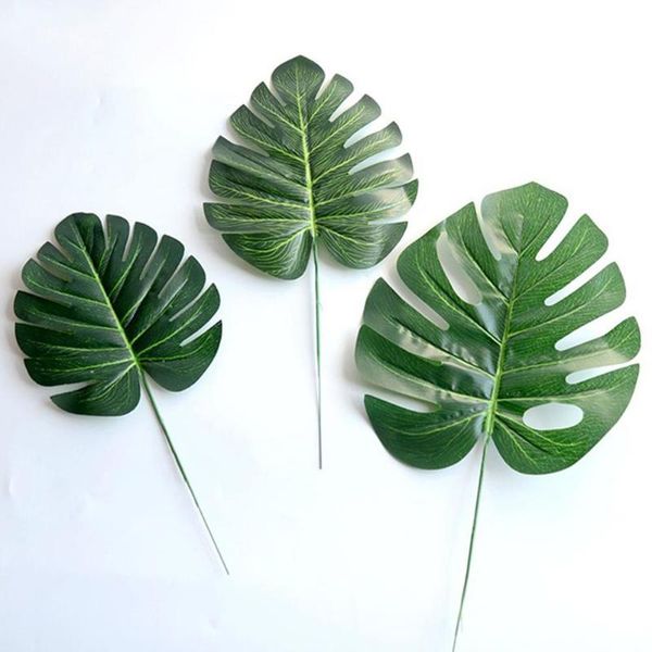 20pcs artificial monstera leaves home garden beach theme party diy decoration craft false plants decorative flowers & wreaths
20pcs artificial monstera leaves home garden beach theme party diy decoration craft false plants decorative flowers & wreaths