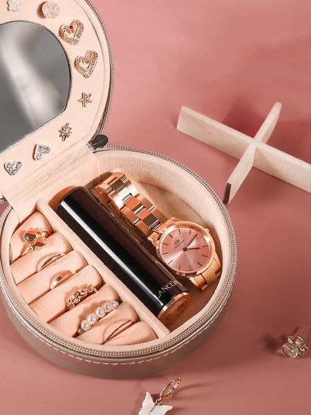 jewelry pouches, bags hoseng pu leather zipper box three layers with mirror women earring ring necklace gift case pink color hs_757, Pink;blue
jewelry pouches, bags hoseng pu leather zipper box three layers with mirror women earring ring necklace gift case pink color hs_757, Pink;blue