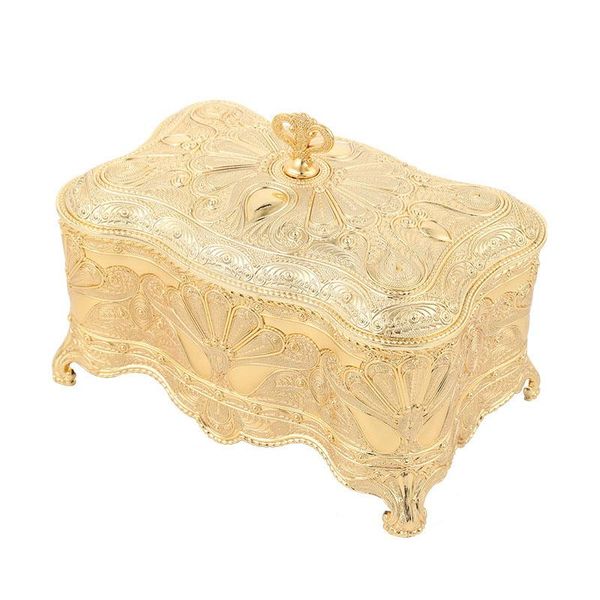 jewelry pouches, bags luxury large zinc alloy storage box organizer for women girl necklace and earrings, Pink;blue 
jewelry pouches, bags luxury large zinc alloy storage box organizer for women girl necklace and earrings, Pink;blue