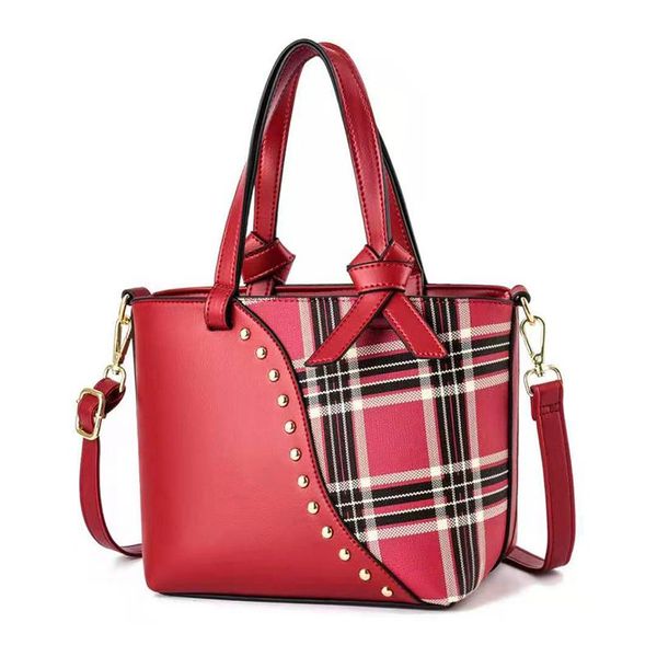 evening bags plaid handbags splicing leather women's tote bag wholesale female ladies hand shoulder dl052 35
evening bags plaid handbags splicing leather women's tote bag wholesale female ladies hand shoulder dl052 35