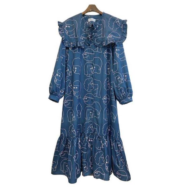 casual cartoon graphic print mi calf dresses for women summer sailor collar three quarter loose dress female clothing 210526, Black;gray
casual cartoon graphic print mi calf dresses for women summer sailor collar three quarter loose dress female clothing 210526, Black;gray