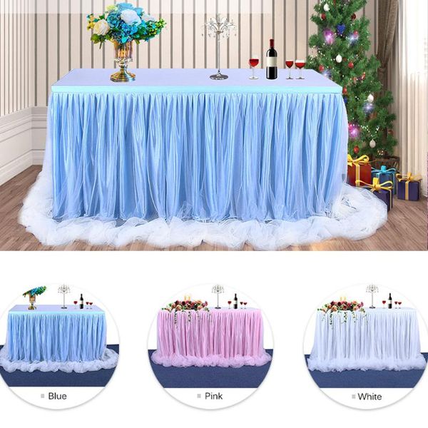 table cloth 6ft wedding christmas tulle tutu skirt tableware for party birthday festive baby shower decoration skirting
table cloth 6ft wedding christmas tulle tutu skirt tableware for party birthday festive baby shower decoration skirting