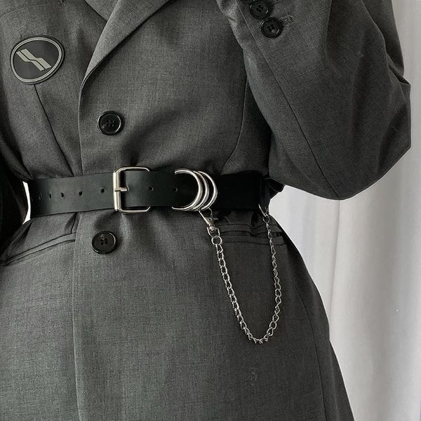 belts fashion lady black soft leather with chain luxury aesthetic belt woman silver metal buckle for jeans, Black;brown
belts fashion lady black soft leather with chain luxury aesthetic belt woman silver metal buckle for jeans, Black;brown