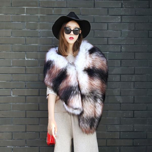 scarves lady blinger creative faux fur multicolor tails party shawl warm thick pashmina cosplay winter wedding, Blue;gray
scarves lady blinger creative faux fur multicolor tails party shawl warm thick pashmina cosplay winter wedding, Blue;gray