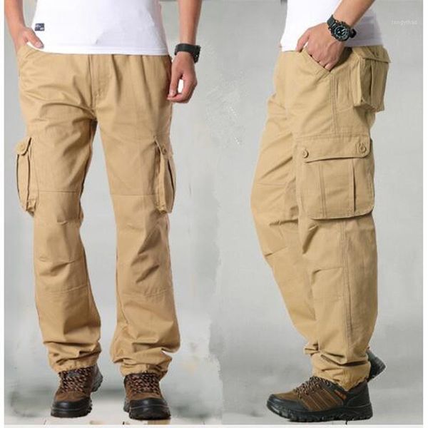 men's pants multi pockets military tactical mens casual cargo pant men outwear straight slacks long trousers large size 44, Black
men's pants multi pockets military tactical mens casual cargo pant men outwear straight slacks long trousers large size 44, Black